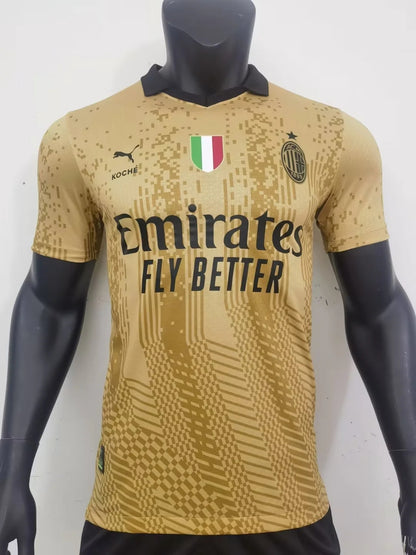AC Milan Special Gold Version Jersey 2023-2024