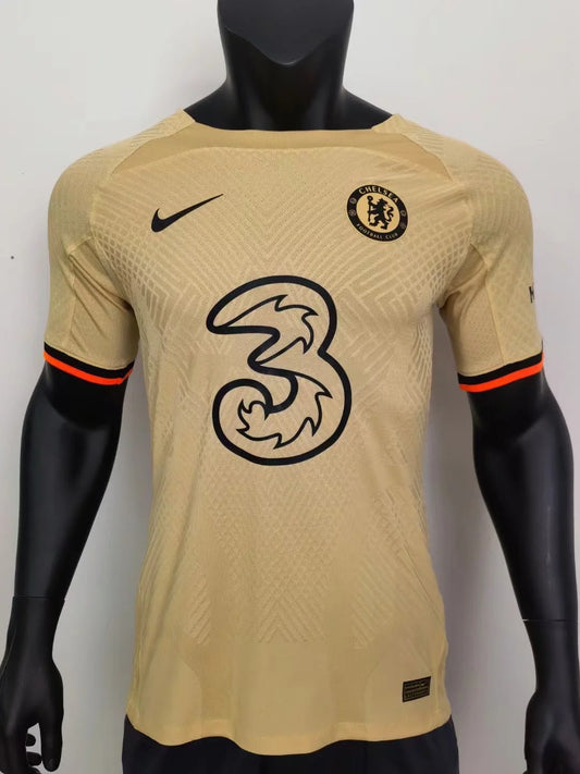 Chelsea Player Version Away Jersey Gold 2022-2023