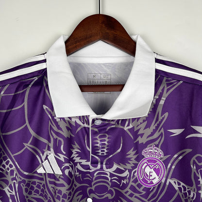 Real Madrid Fans Version Jersey Purple 2023-2024
