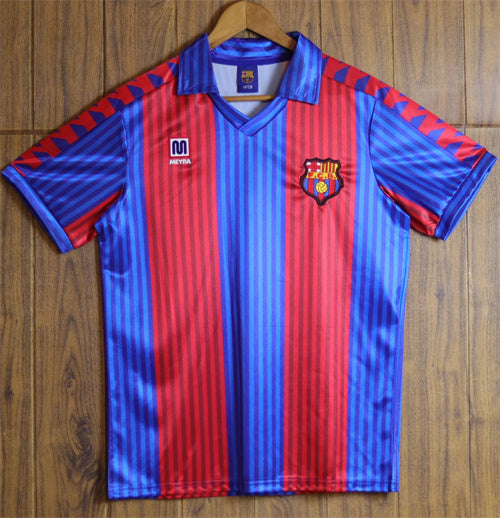 Barcelona Home Jersey Retro 1992-1993