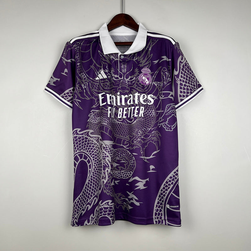Real Madrid Fans Version Jersey Purple 2023-2024