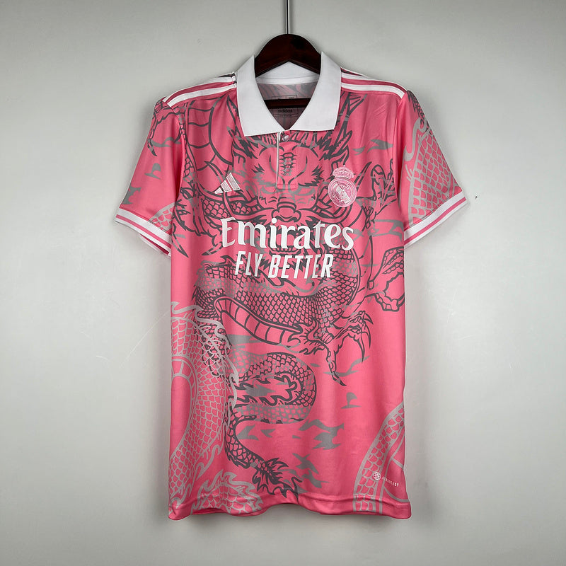 Real Madrid Fans Version Jersey Pink 2023-2024